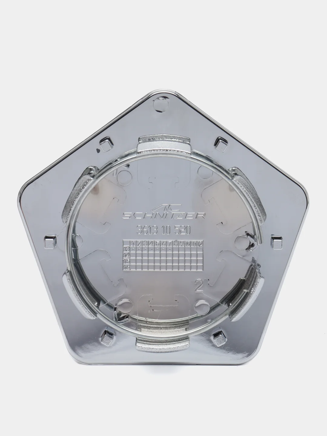 Заглушка дисков AC SCHNITZER для TYPE VIII BiColor silver 361310520