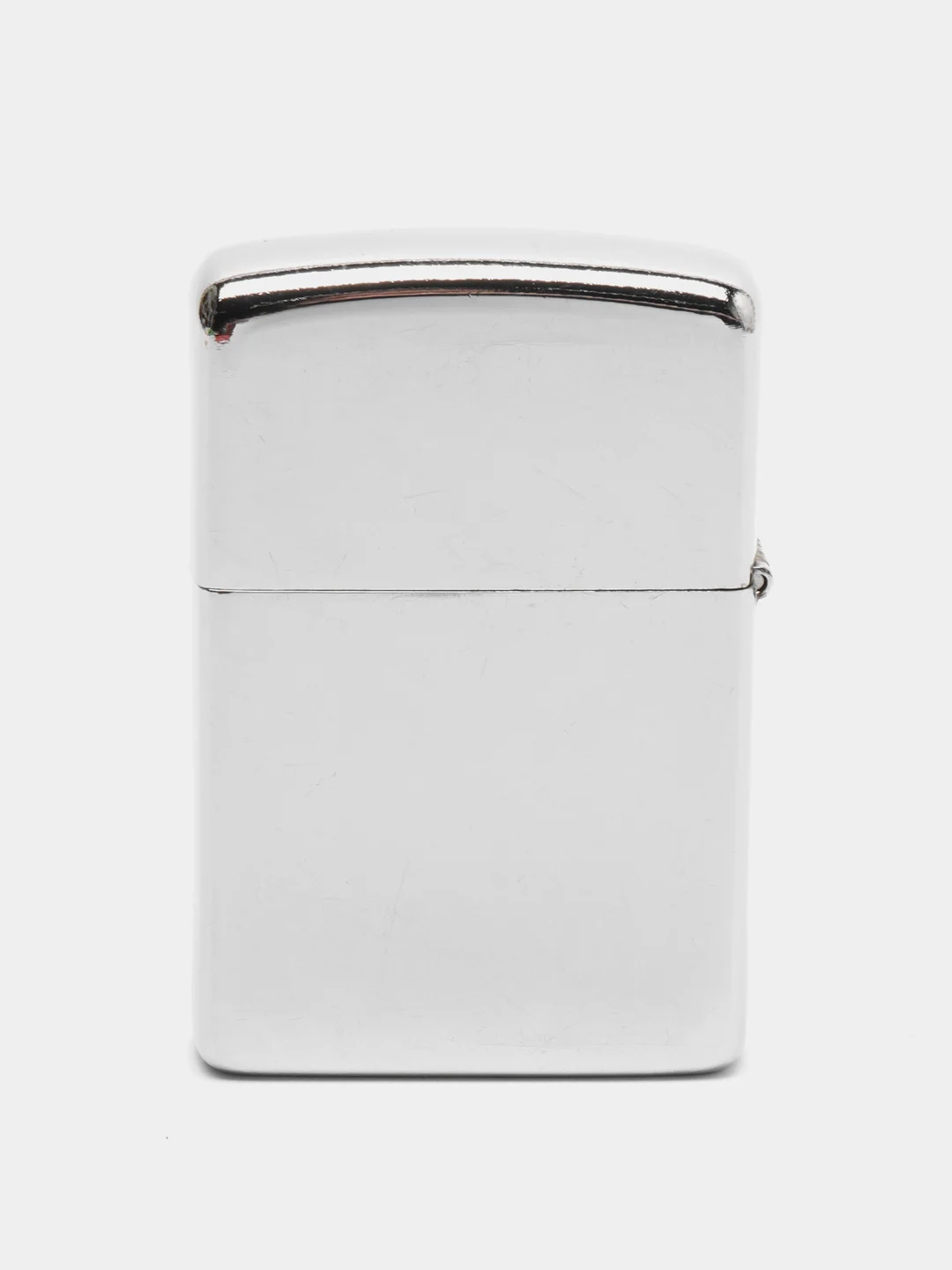 Серебряный зажигалка бензиновая в стиле "Zippo" с лазерной гравировкой