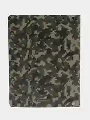 Тетрадь на кольцах со сменным блоком для учебы А5 экокожа, BRAUBERG VISTA, Military,112134