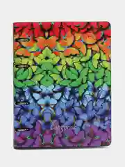 Тетрадь на кольцах со сменным блоком для учебы А5 BRAUBERG VISTA Butterflies, 112128