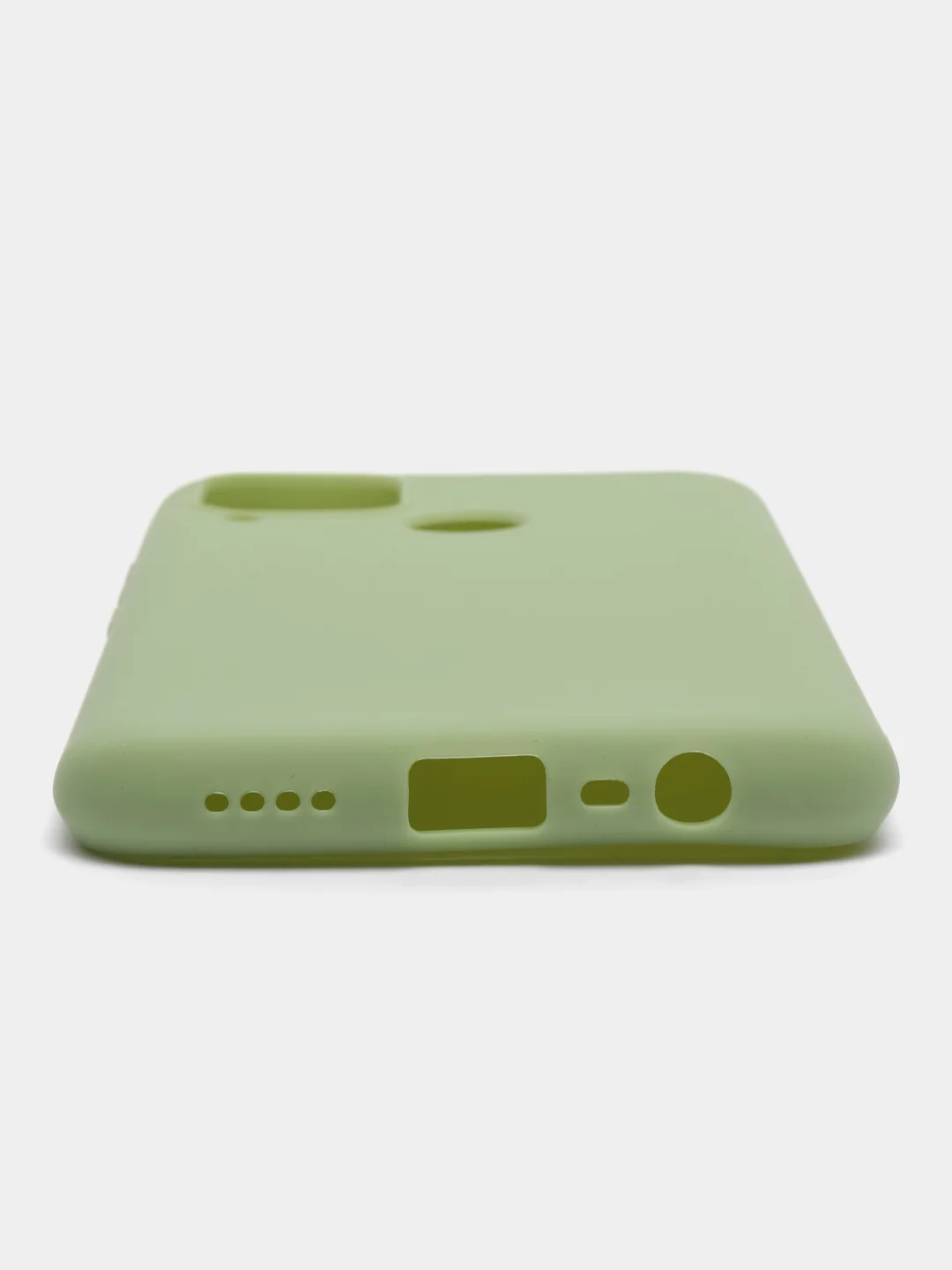 Лайм чехол для Realme C15, C25, C25S (Реалми С25 / С25С), силиконовый, цветной, матовый