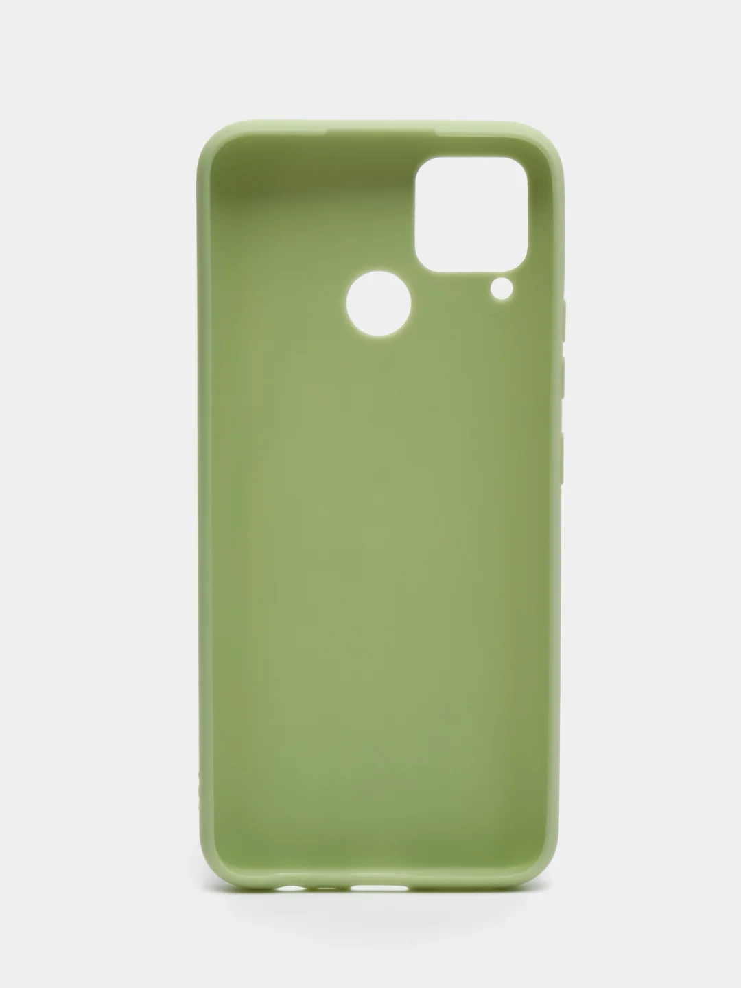 Лайм чехол для Realme C15, C25, C25S (Реалми С25 / С25С), силиконовый, цветной, матовый