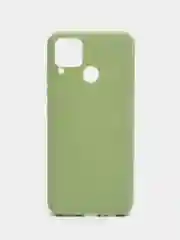 Лайм чехол для Realme C15, C25, C25S (Реалми С25 / С25С), силиконовый, цветной, матовый