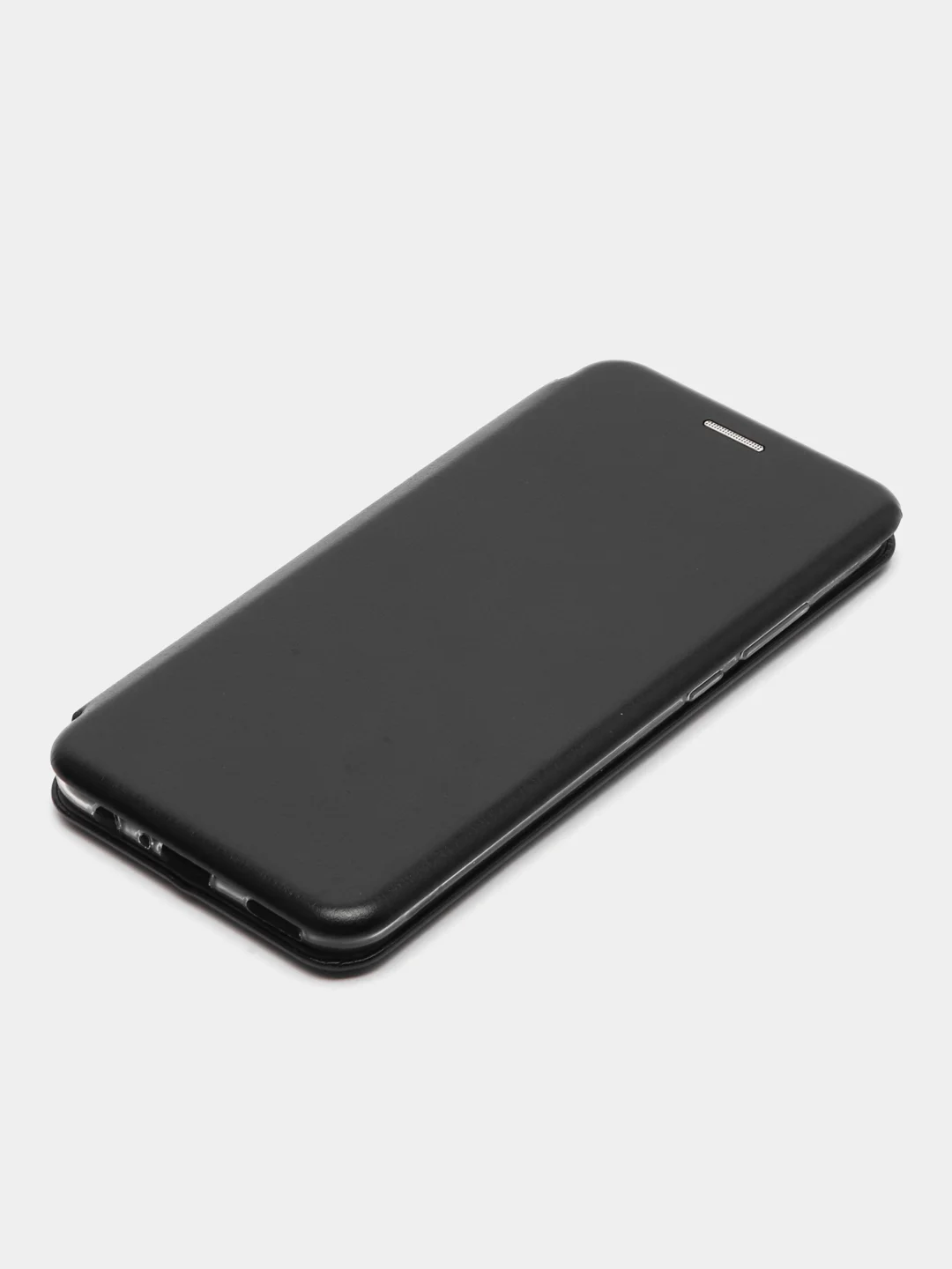 Черный чехол-книжка для Huawei Honor 10 i из экокожи