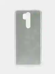 Серый меланж чехол Xiaomi Redmi Note 8 Pro, Сяоми Редми Нот 8 Про силиконовый, с рисунком