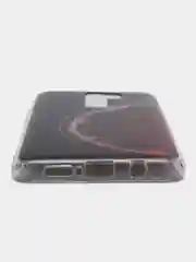 Бордовый чехол Xiaomi Redmi Note 8 Pro, Сяоми Редми Нот 8 Про силиконовый, с рисунком