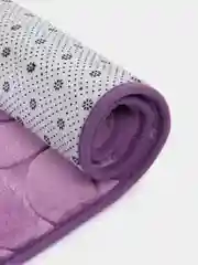 Фиолетовый коврики для ванной и туалета, комплект 2 шт