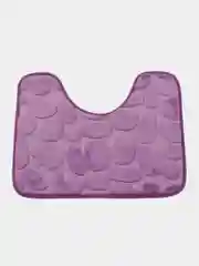Фиолетовый коврики для ванной и туалета, комплект 2 шт