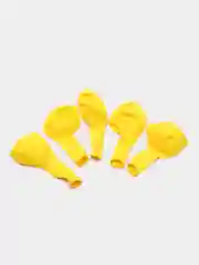 Желтый воздушные шары Meshu, латексные, пастельные, 5 штук