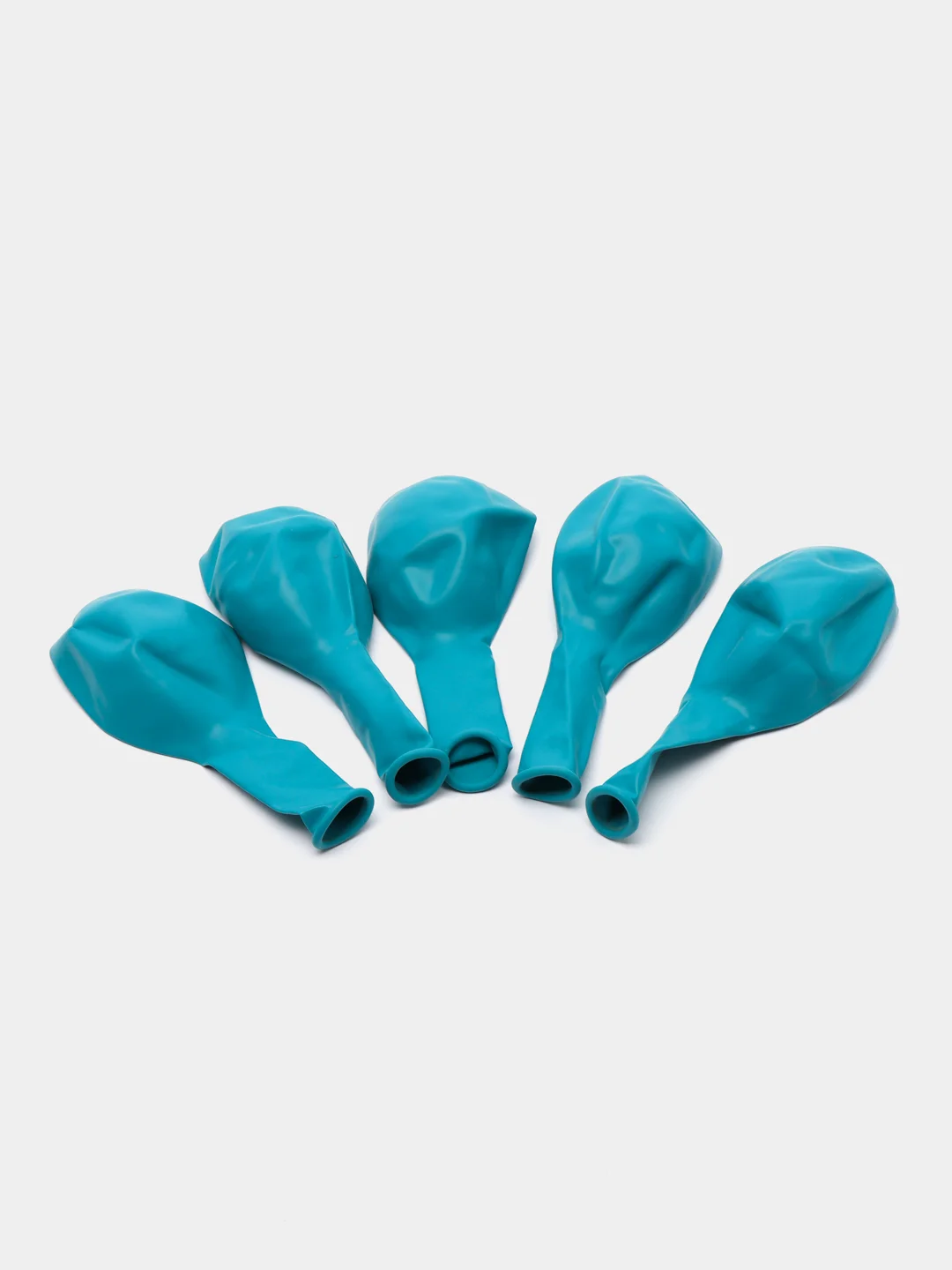 Бирюзовый воздушные шары Meshu, латексные, пастельные, 5 штук