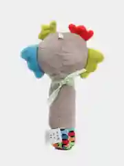 Серый меланж игрушка для новорожденных