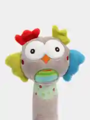 Серый меланж игрушка для новорожденных