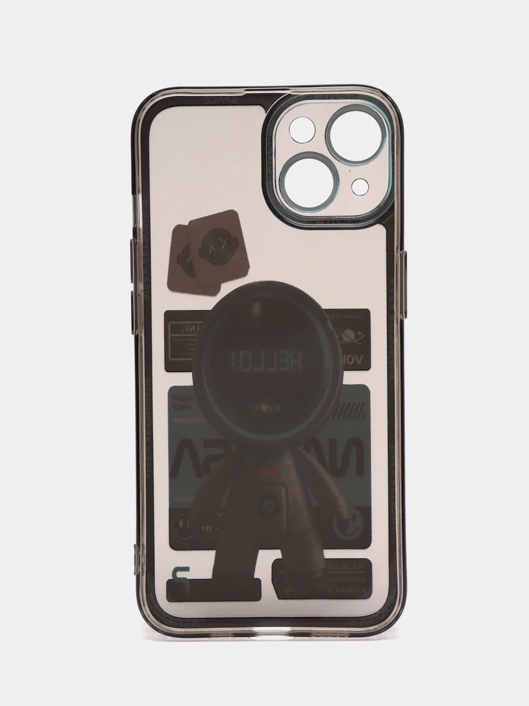 Синий чехол для iPhone (Айфон) 11, 12, 13, Pro, Pro Max, 14, 15, Pro, Pro Max