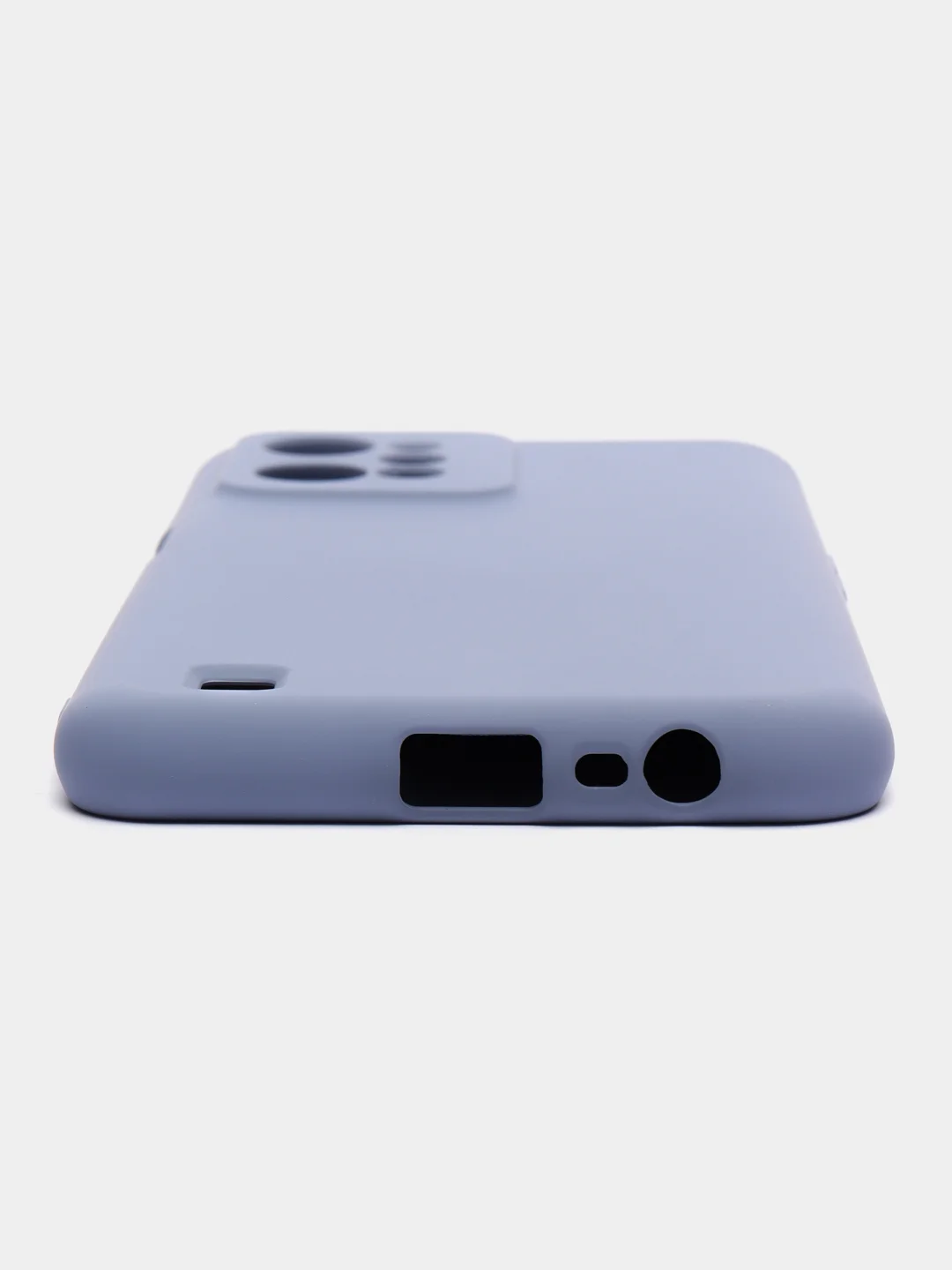 Небесно-голубой чехол Silicone Cover для Realme C31 / Реалми С30 силиконовый