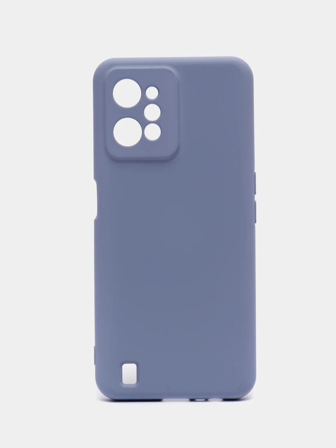 Небесно-голубой чехол Silicone Cover для Realme C31 / Реалми С30 силиконовый