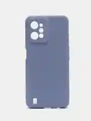 Небесно-голубой чехол Silicone Cover для Realme C31 / Реалми С30 силиконовый