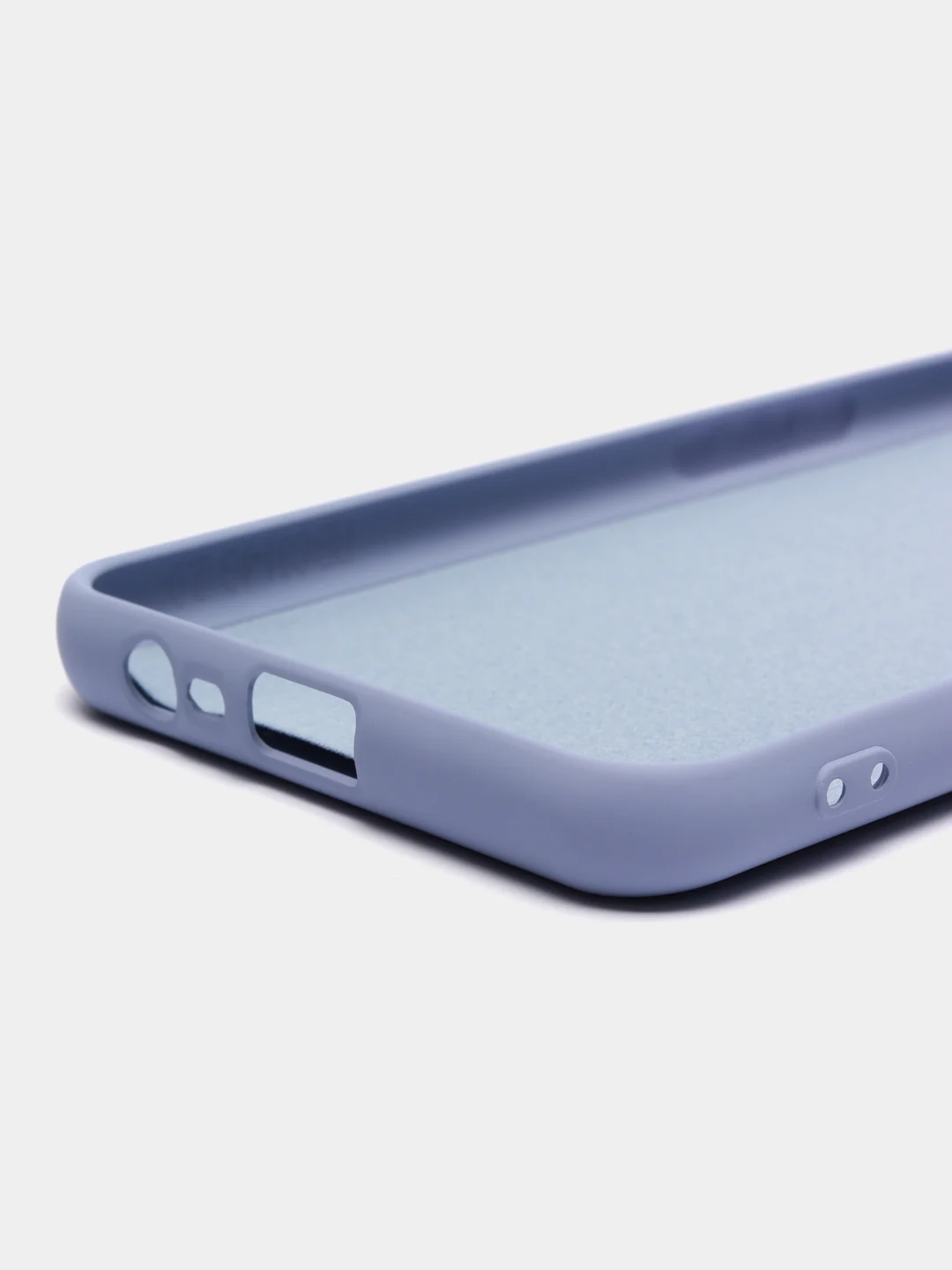 Небесно-голубой чехол Silicone Cover для Realme C31 / Реалми С30 силиконовый