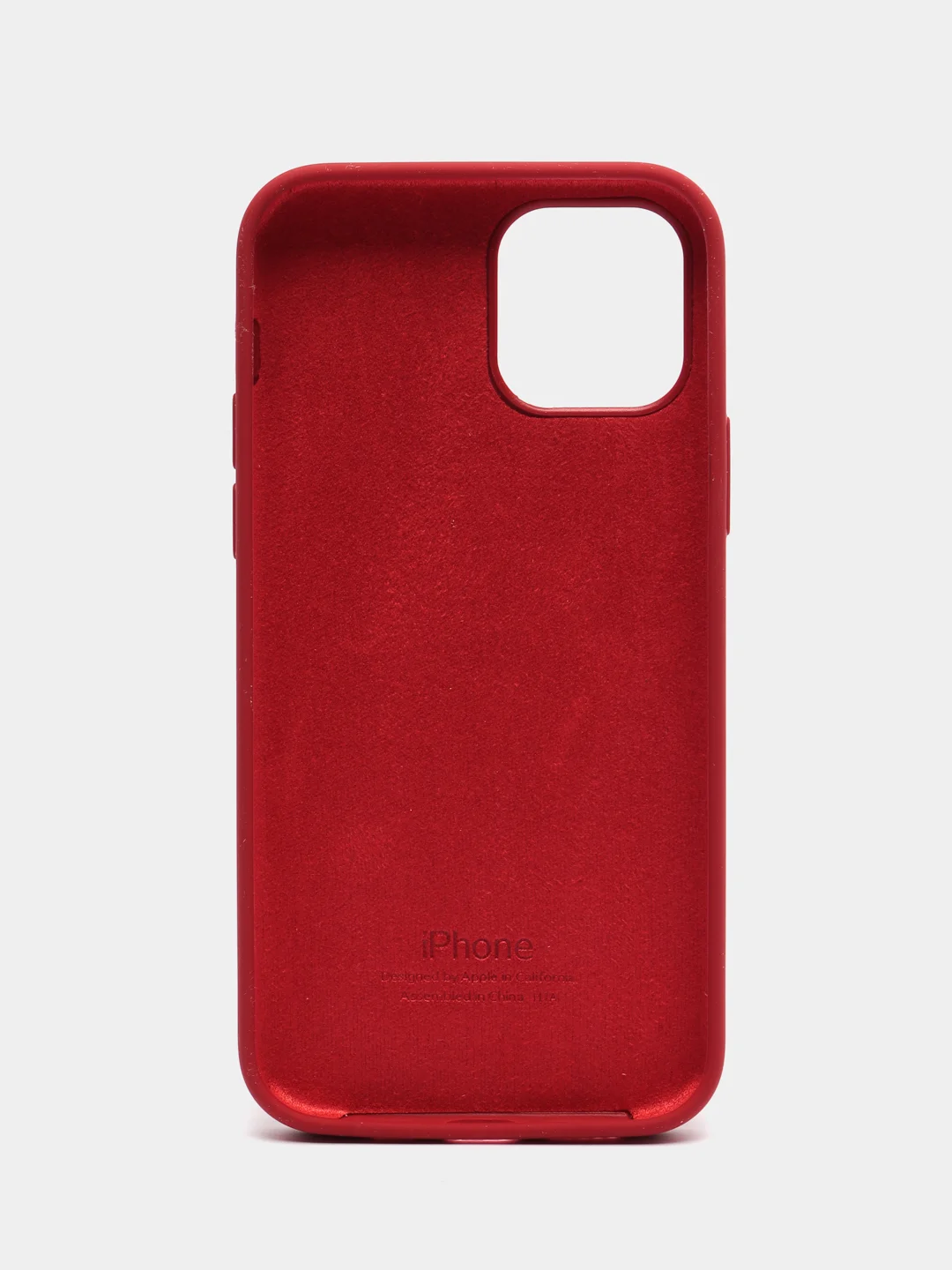 Багровый чехол Silicone case для iPhone 12, 12 Pro, 12 Pro Max (Айфон 12 Про Макс) с закрытым низом