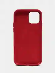 Багровый чехол Silicone case для iPhone 12, 12 Pro, 12 Pro Max (Айфон 12 Про Макс) с закрытым низом