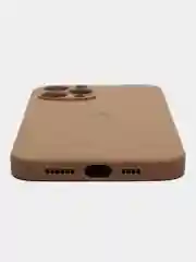 Бежевый чехол на айфон iPhone 11, 12, 13, 14, 15, XR, Pro, Pro Max. Кожаный