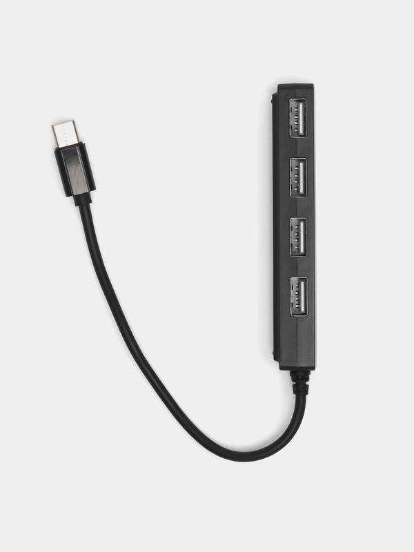 Переходник Type-C HUB / Адаптер на 4 порта USB 2.0