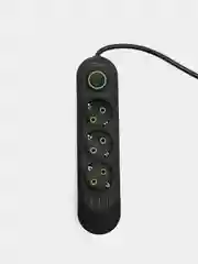 Черный сетевой фильтр, с USB разъемами, 2 м, 3 м, 5 м, удлинитель