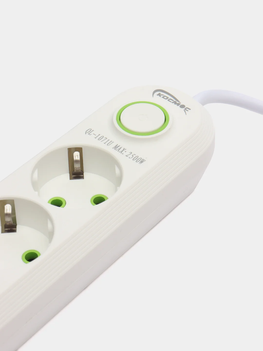Белый сетевой фильтр, с USB разъемами, 2 м, 3 м, 5 м, удлинитель