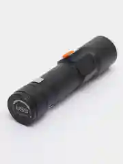 Фонарь светодиодный на аккумуляторе с USB зарядкой от сети (zoom) мощный светодиод