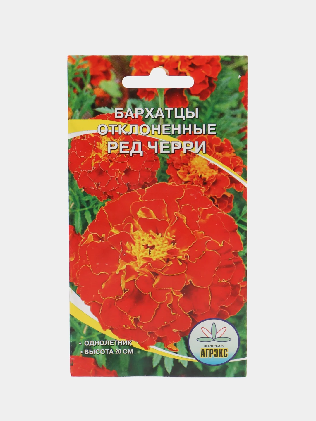 Вишнёвый семена цветов Бархатцы (тагетес) разные сорта