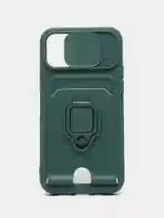 Лесной зеленый чехол iPhone  11 13 12 13 Pro Max 14 Plus XR с карманом для карты, подставкой айфон макс