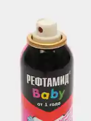 Спрей от комаров Рефтамид "Baby", детский, репеллент, 100 мл