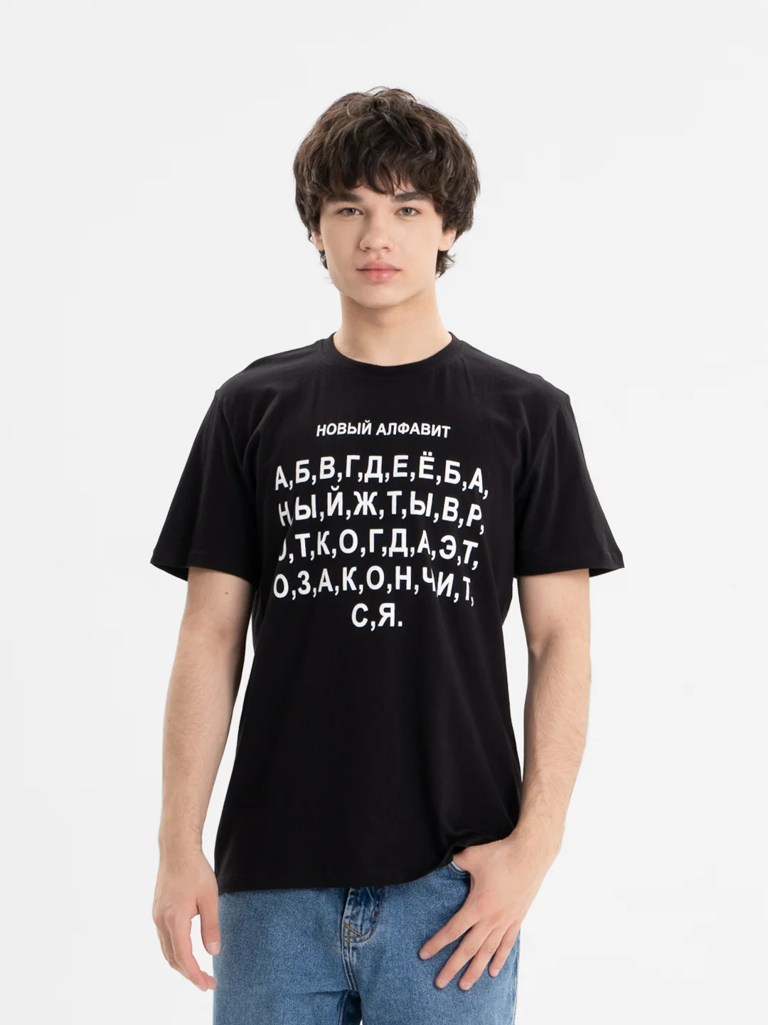 Алый футболки, с принтом