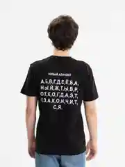Алый футболки, с принтом