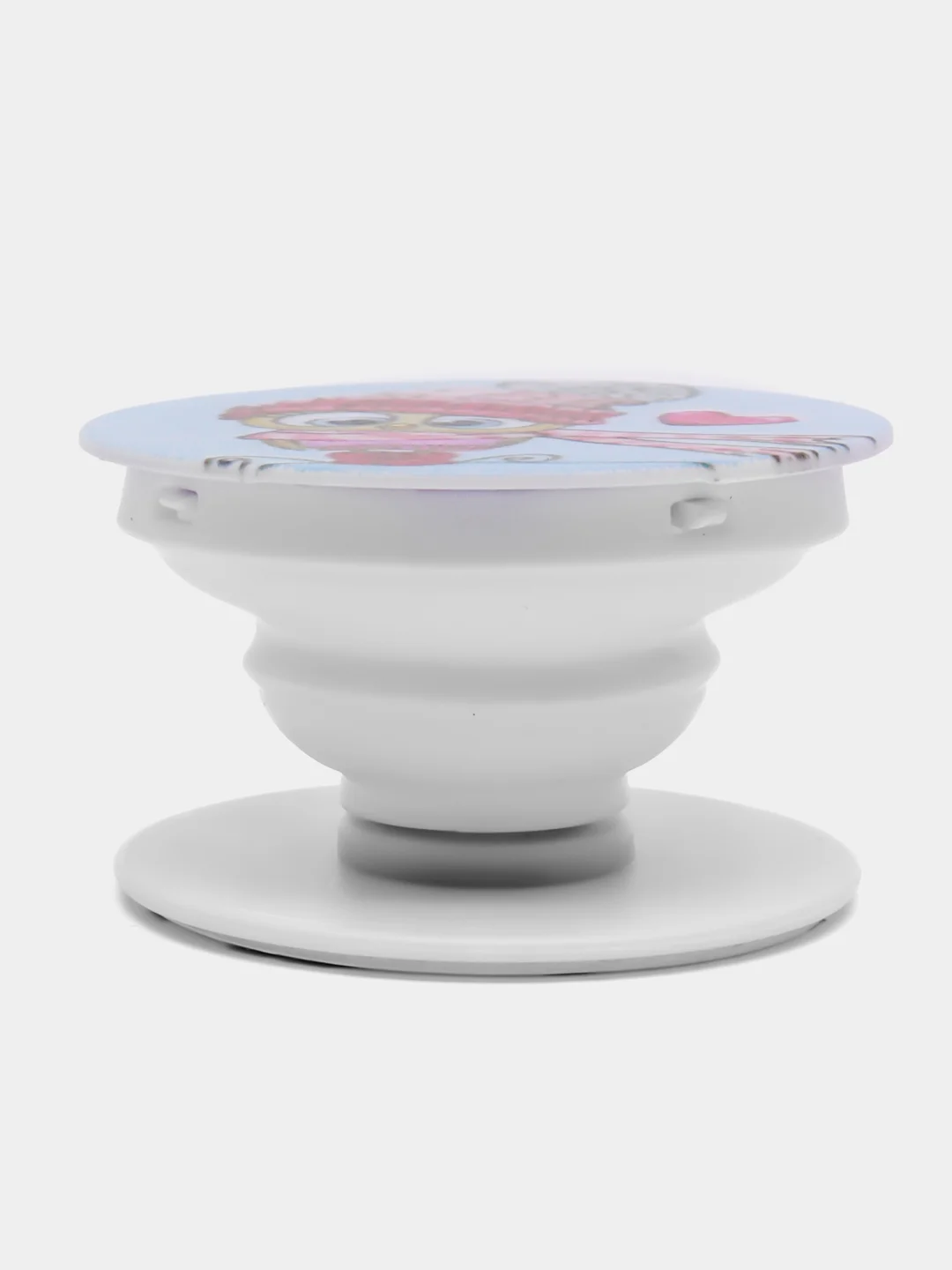 Коричневый держатель-подставка для телефона PopSocket
