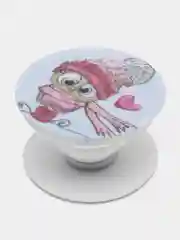 Коричневый держатель-подставка для телефона PopSocket