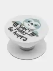 Молочный держатель-подставка для телефона PopSocket