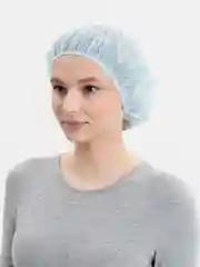 Голубой шапочка для душа, многоразовая