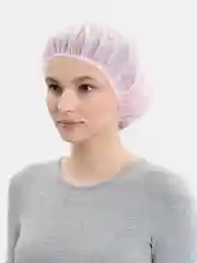 Розовый шапочка для душа, многоразовая
