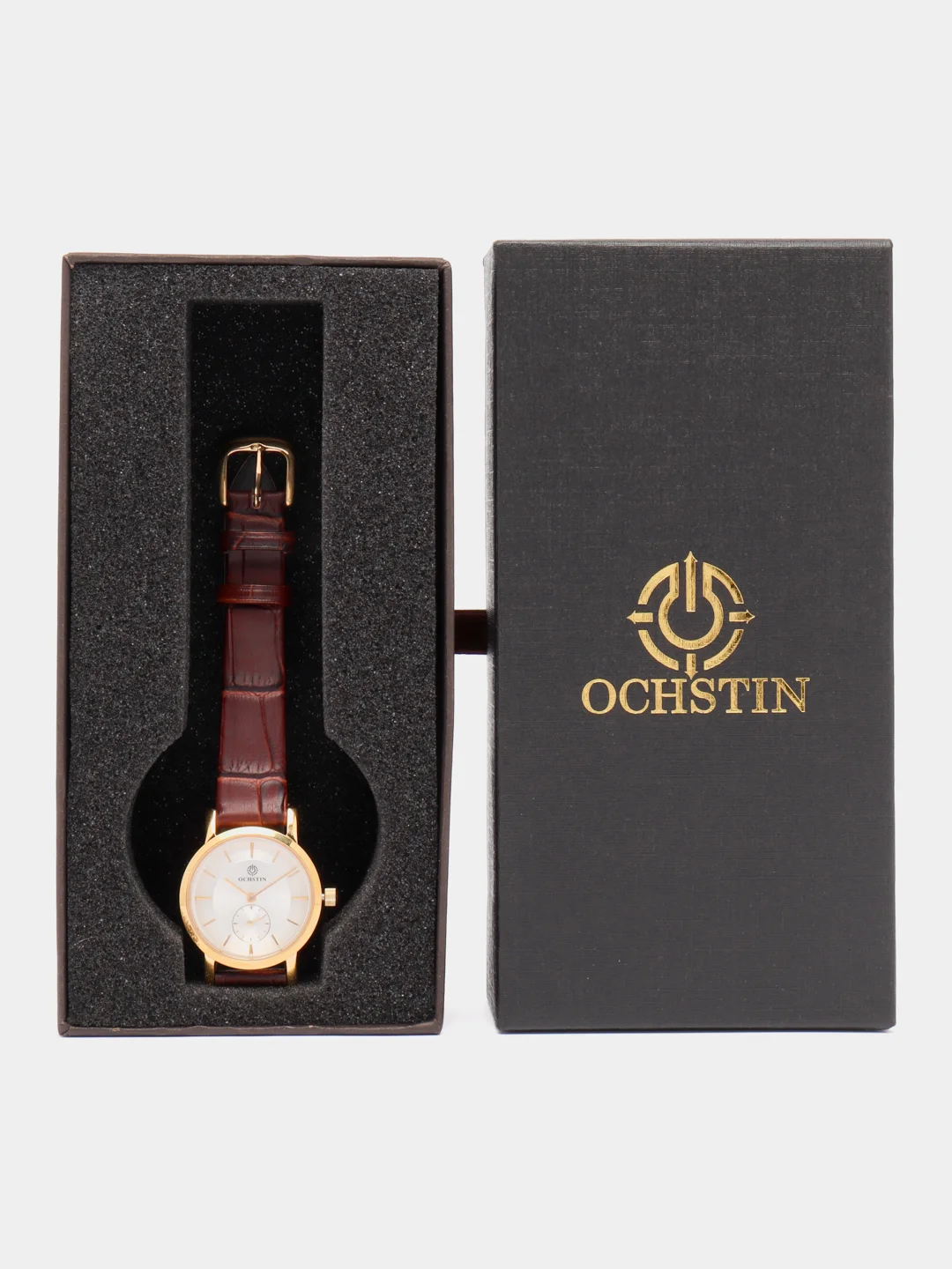 Бронзовый женские наручные часы Ochstin 6017L в подарочной упаковке