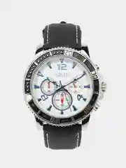 Серебряный мужские наручные часы Ochstin 6045B с хронографом в подарочной упаковке