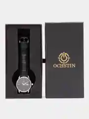 Серый металлик мужские наручные часы Ochstin 6015AL в подарочной упаковке
