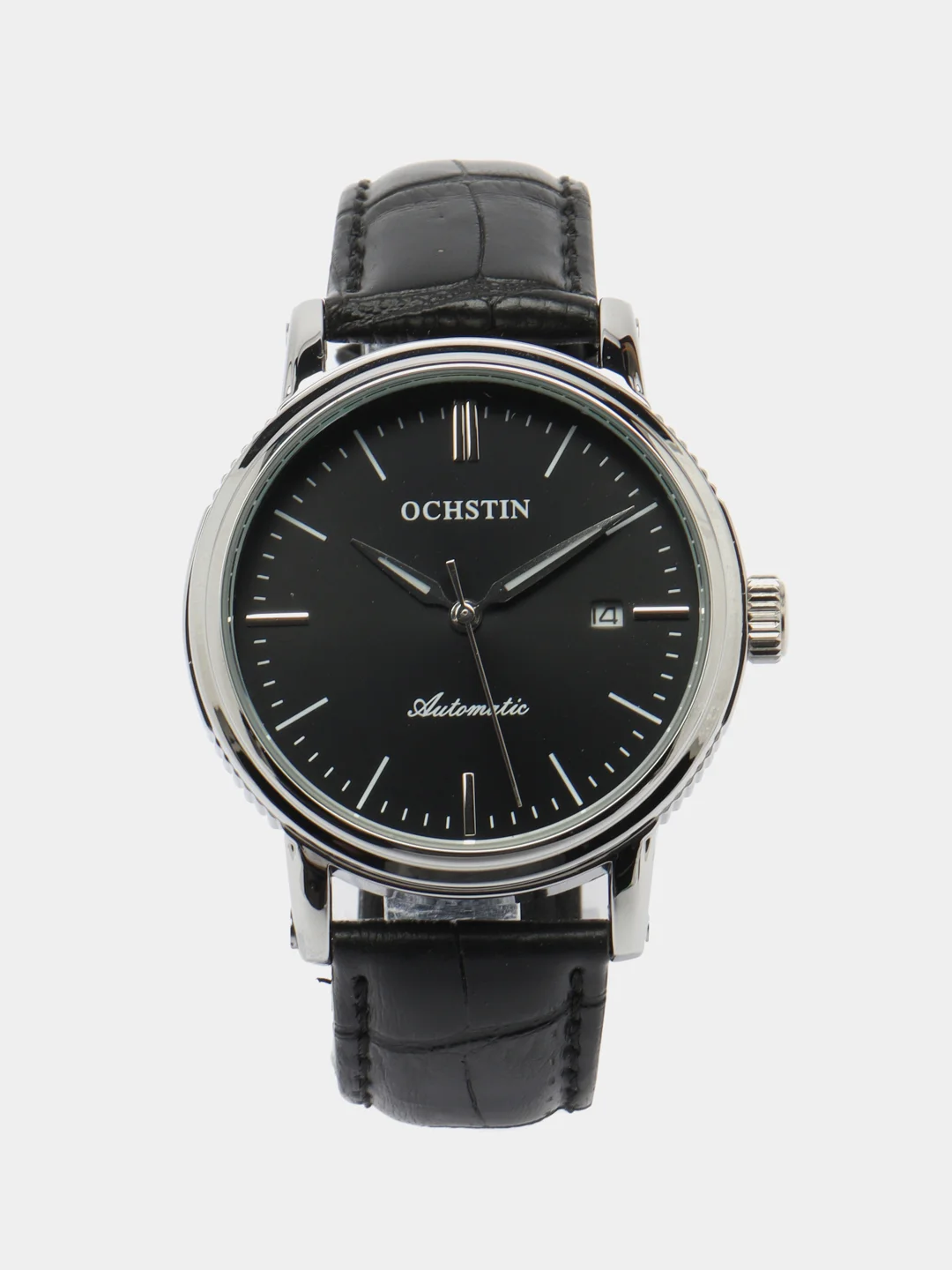 Серебряный мужские наручные механические часы Ochstin 62024A в подарочной упаковке