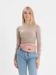 Белый поясная сумка