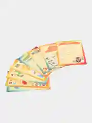 Папка для детского портфолио школьника, ребенка в школу для презентаций Пчелка 8 вкладышей