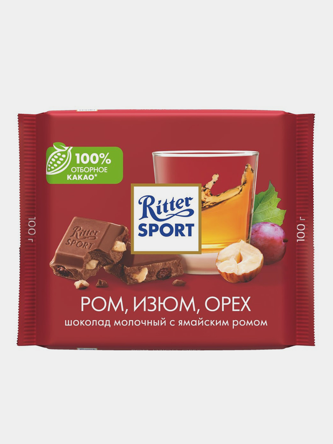 Шоколад молочный Ritter Sport 