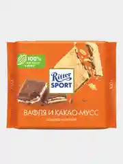 Шоколад Ritter Sport "Какао и вафля" молочный, 100 г