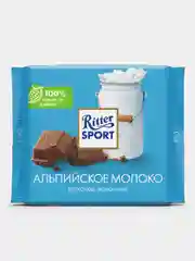 Шоколад молочный Ritter Sport "Альпийское молоко", 100 гр