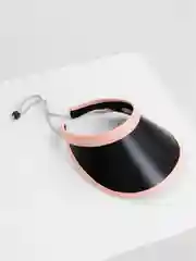 Розовый солнцезащитный козырек, кепка