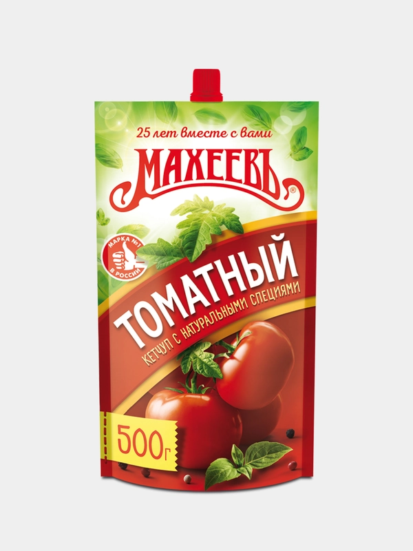 Кетчуп Махеевъ "Томатный", ДП, 500 г
