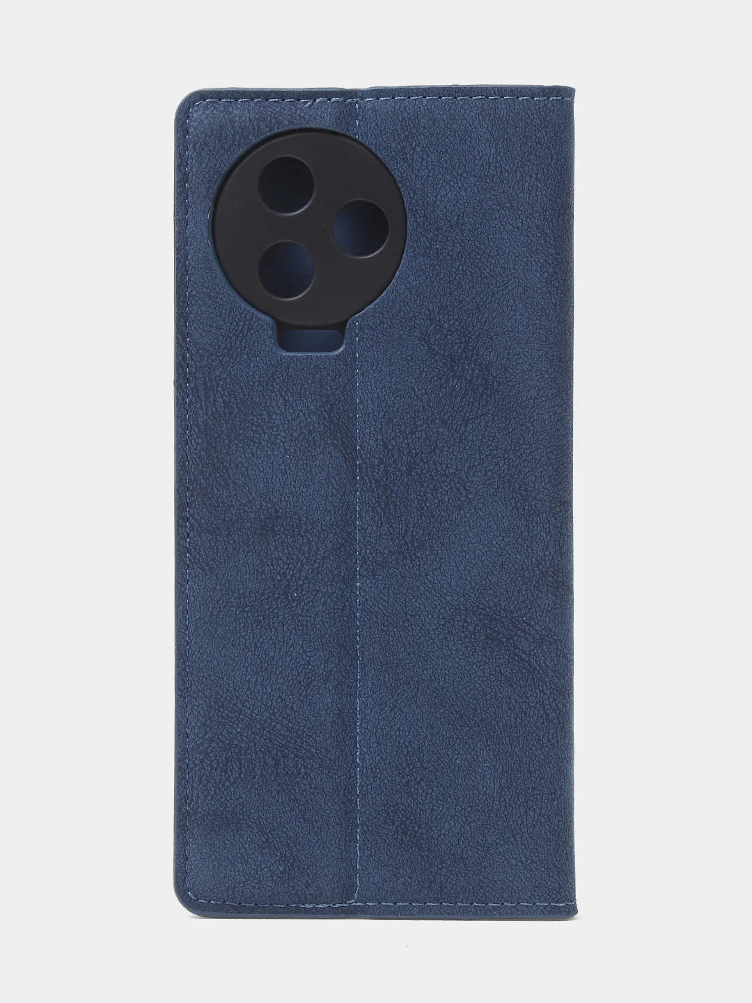 Синий чехол-книжка для Infinix Note 12 (2023)/ Infinix Note 12 Pro (4G) из нубука Super Creative